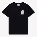 CASABLANCA T-SHIRT - LE PASSAGE - BLACK