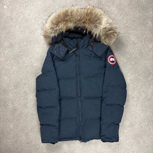 CANADA GOOSE WOMEN’S CHELSEA PARKA NAVY - (S)