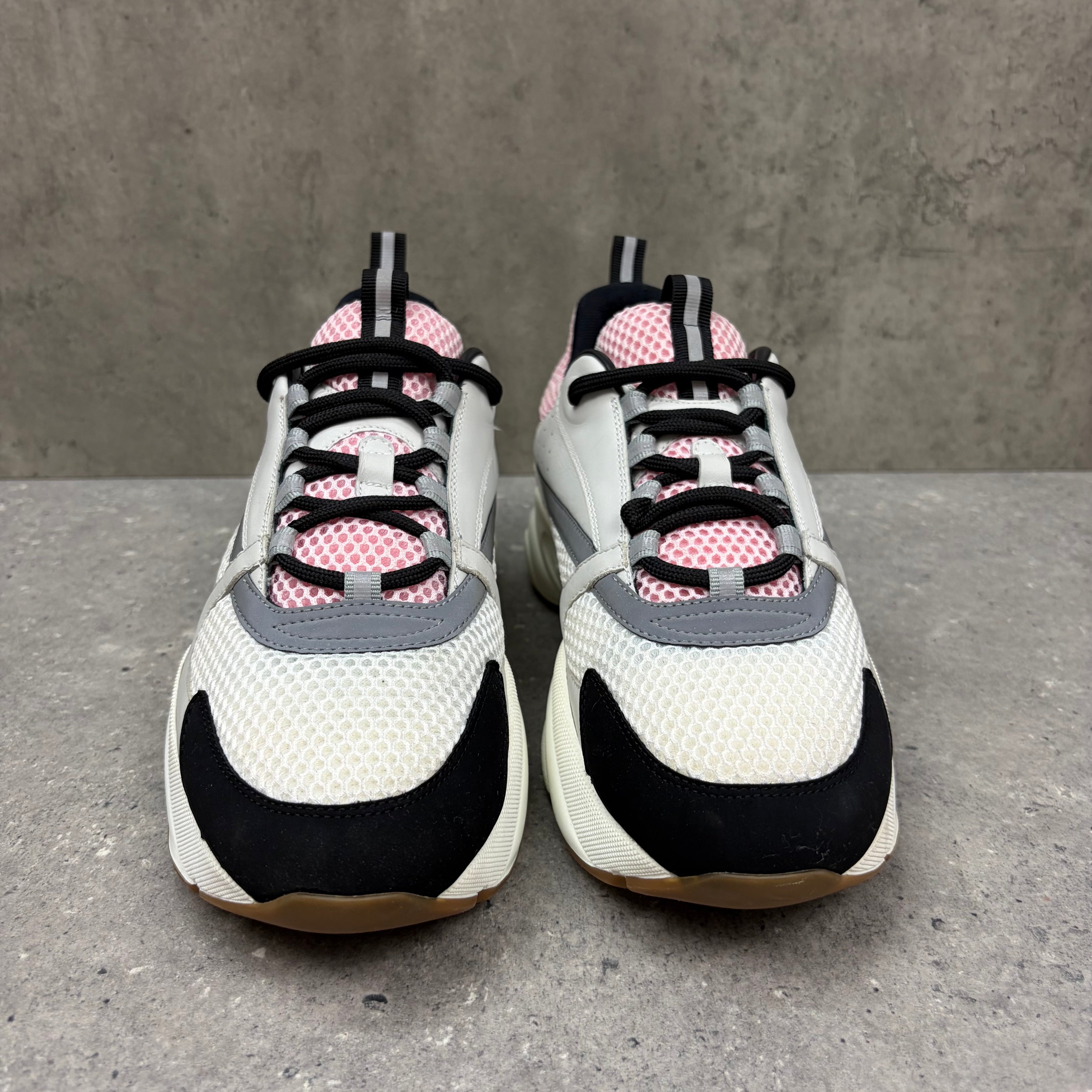DIOR B22 WHITE / PINK - (EU 45 / UK 11)
