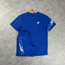 ASICS ICON T-SHIRT & SHORT SET - DARK COBALT