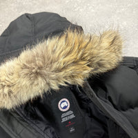 CANADA GOOSE CARSON PARKA  BLACK  - (S)