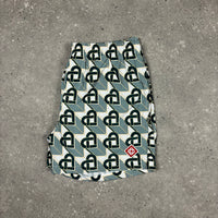 CASABLANCA GREEN HEARTS SWIM SHORTS
