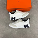 HERMES BOUNCING WHITE/GREY - (EU42 / UK8)