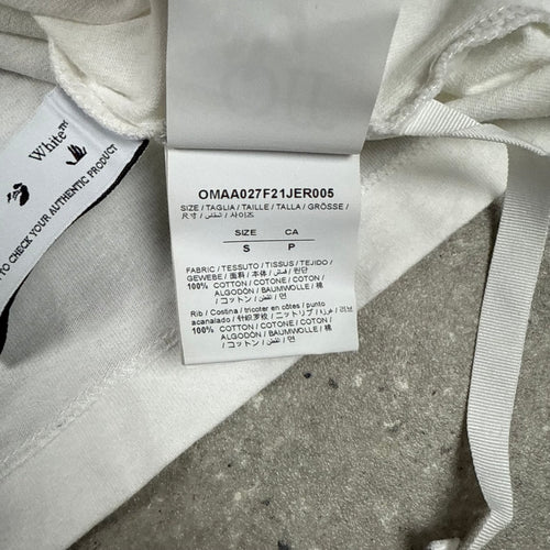 OFF WHITE T-SHIRT WHITE - (S)