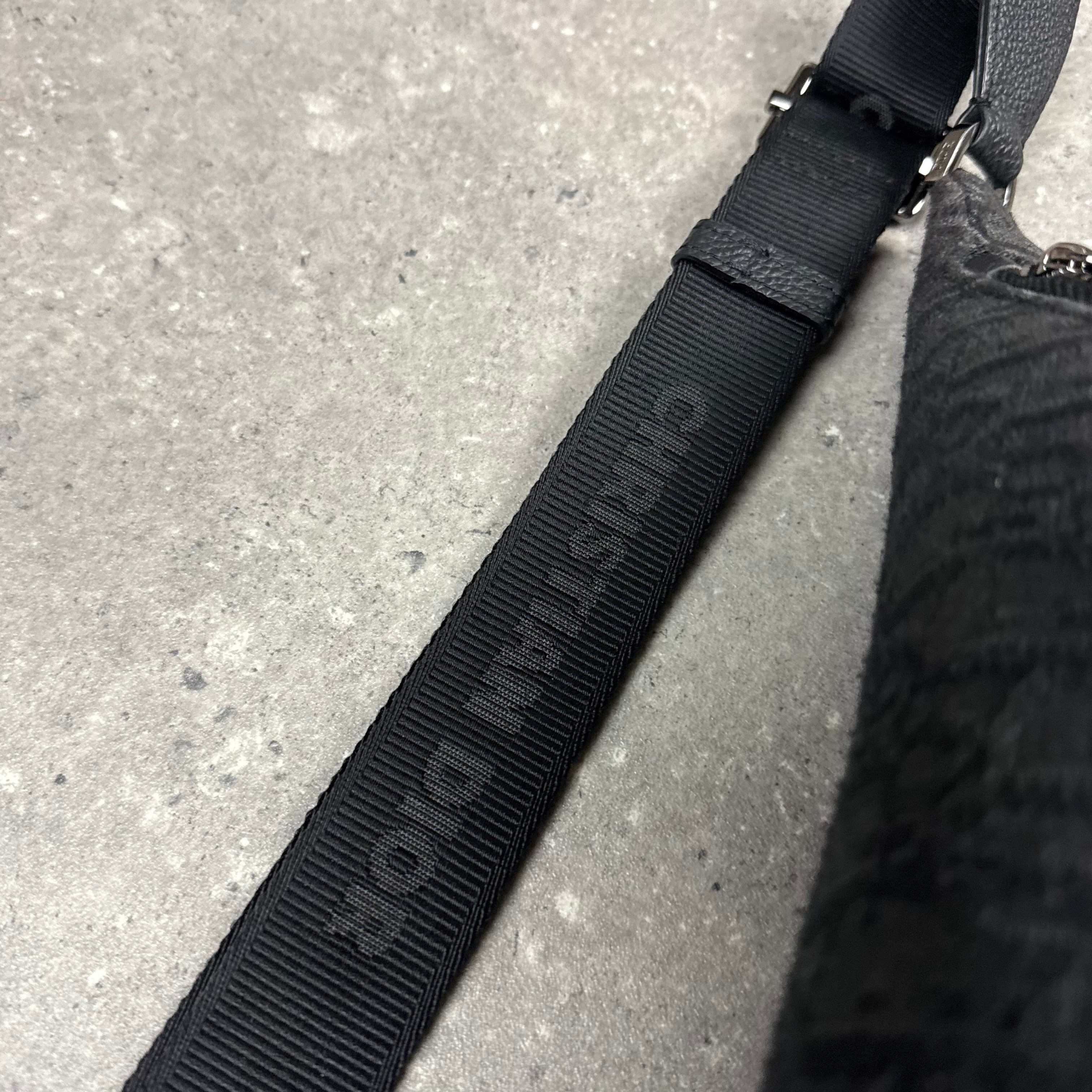 DIOR OBLIQUE BELT BAG - BLACK