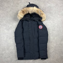 CANADA GOOSE CARSON PARKA NAVY - (S)