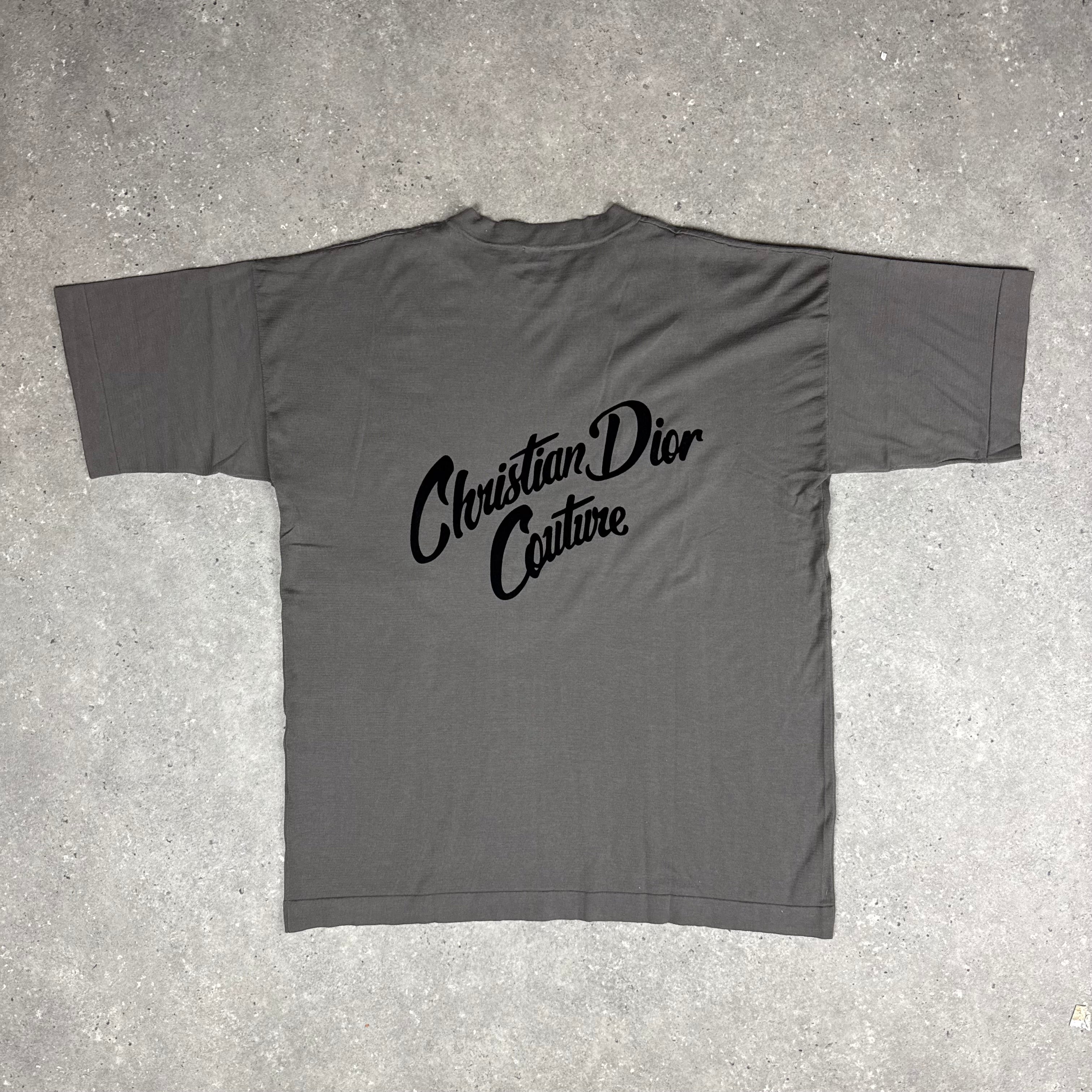 DIOR COUTURE T-SHIRT GREY - M (FITS XL)
