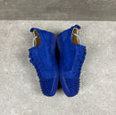 LOUBOUTIN LOW SPIKE BLUE - (EU43.5 / UK9.5)