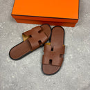 HERMES SANDALS BROWN - (EU40.5 / UK6.5)