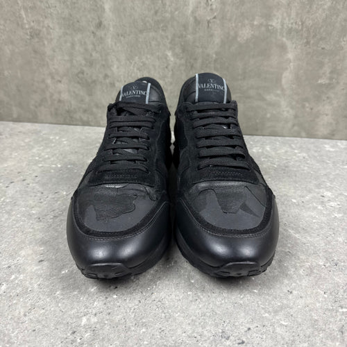 VALENTINO ROCKRUNNER BLACK - (EU42 / UK8)