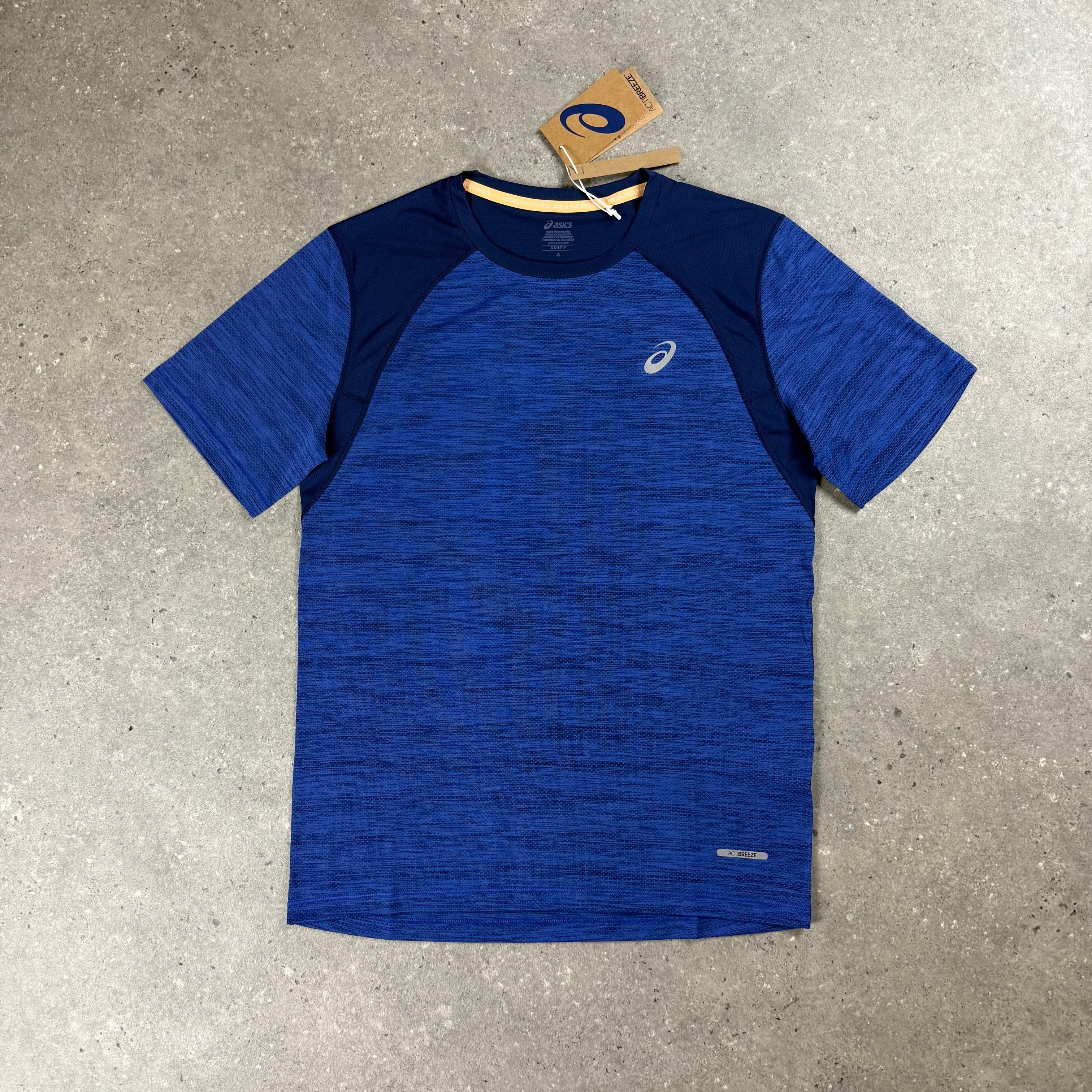 ASICS ROAD T-SHIRT - DARK COBALT NAVY