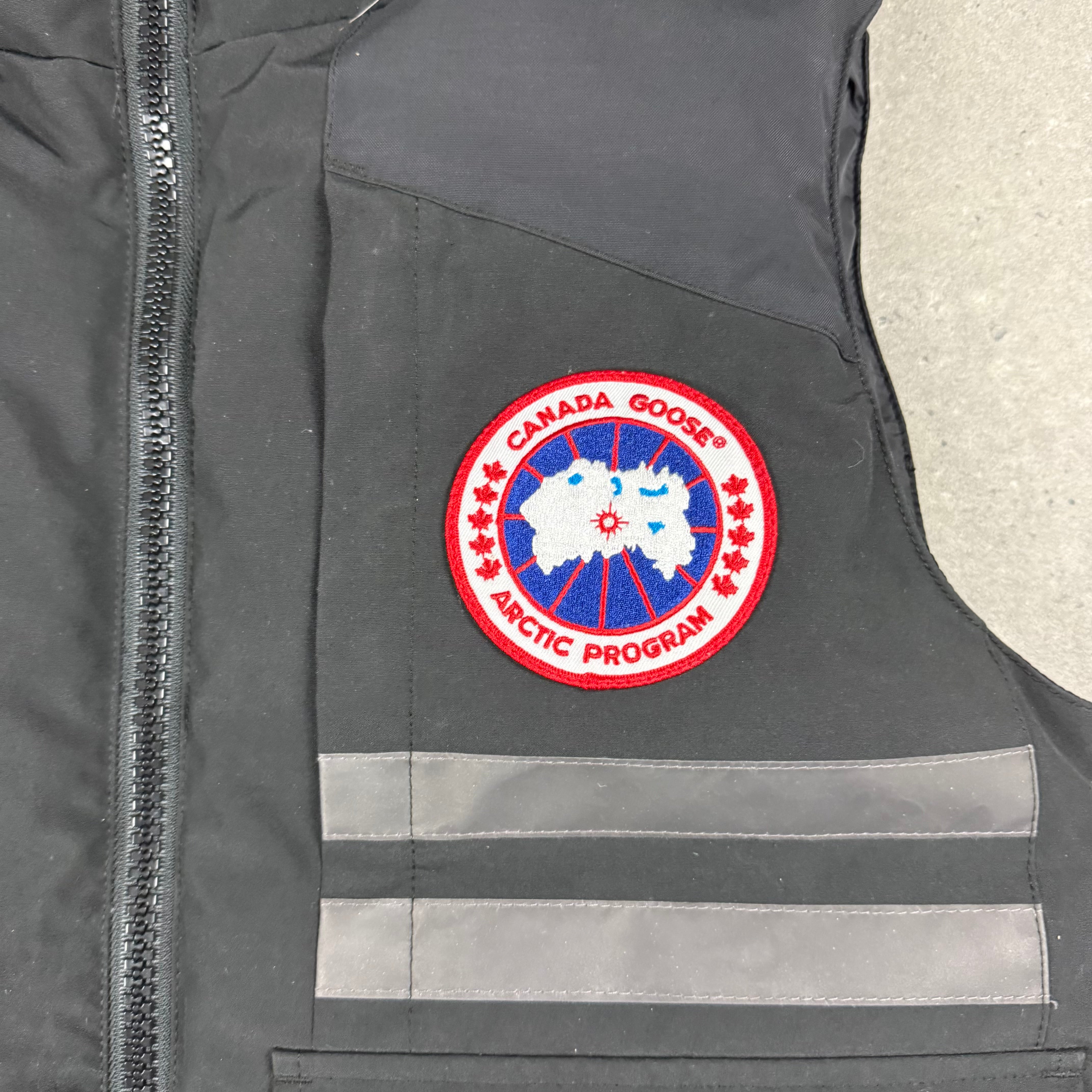 CANADA GOOSE GILET BLACK - (M)