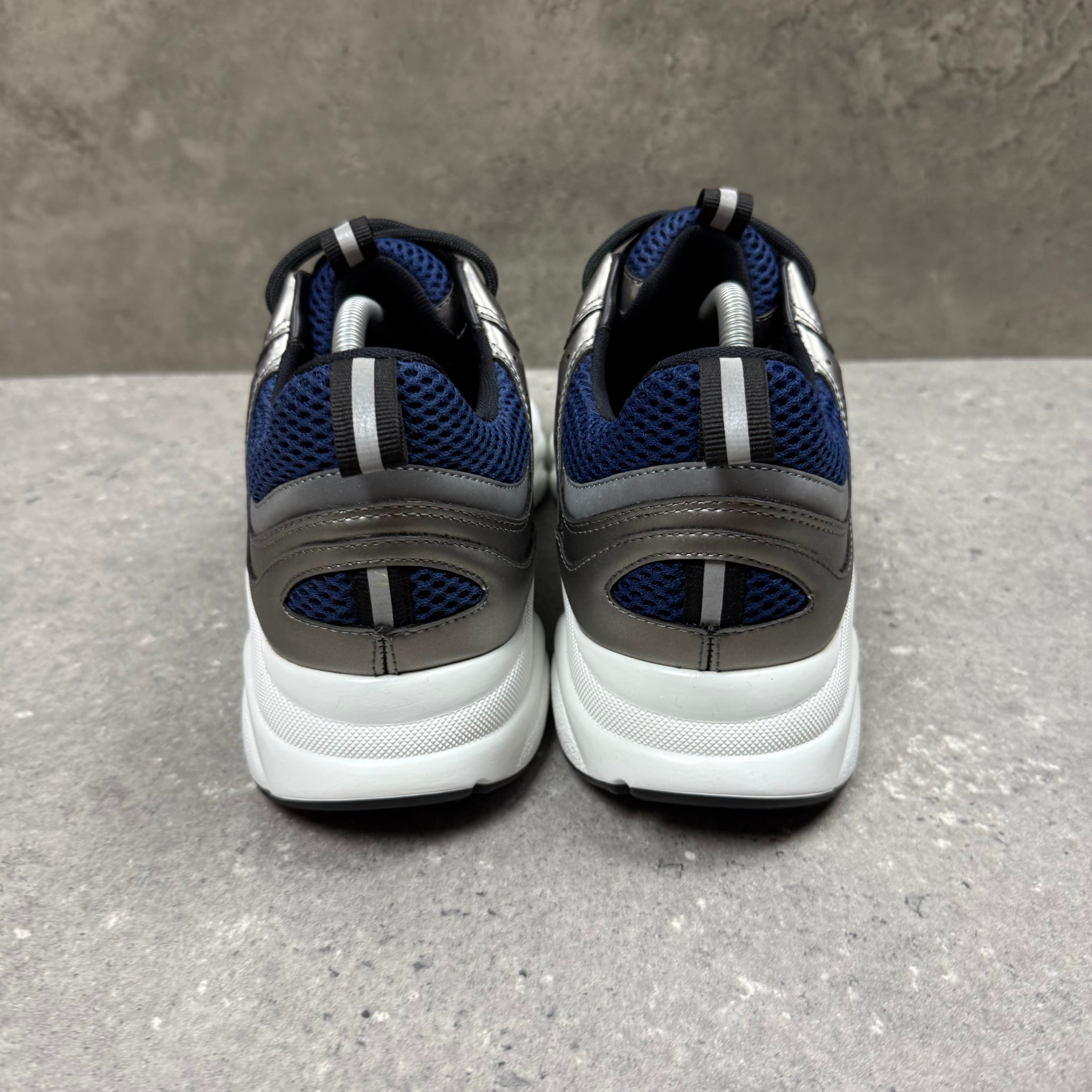 DIOR B22 NAVY/SILVER - (EU42 / UK8)