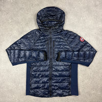 CANADA GOOSE HYBRIDGE PARKA NAVY - (XL)
