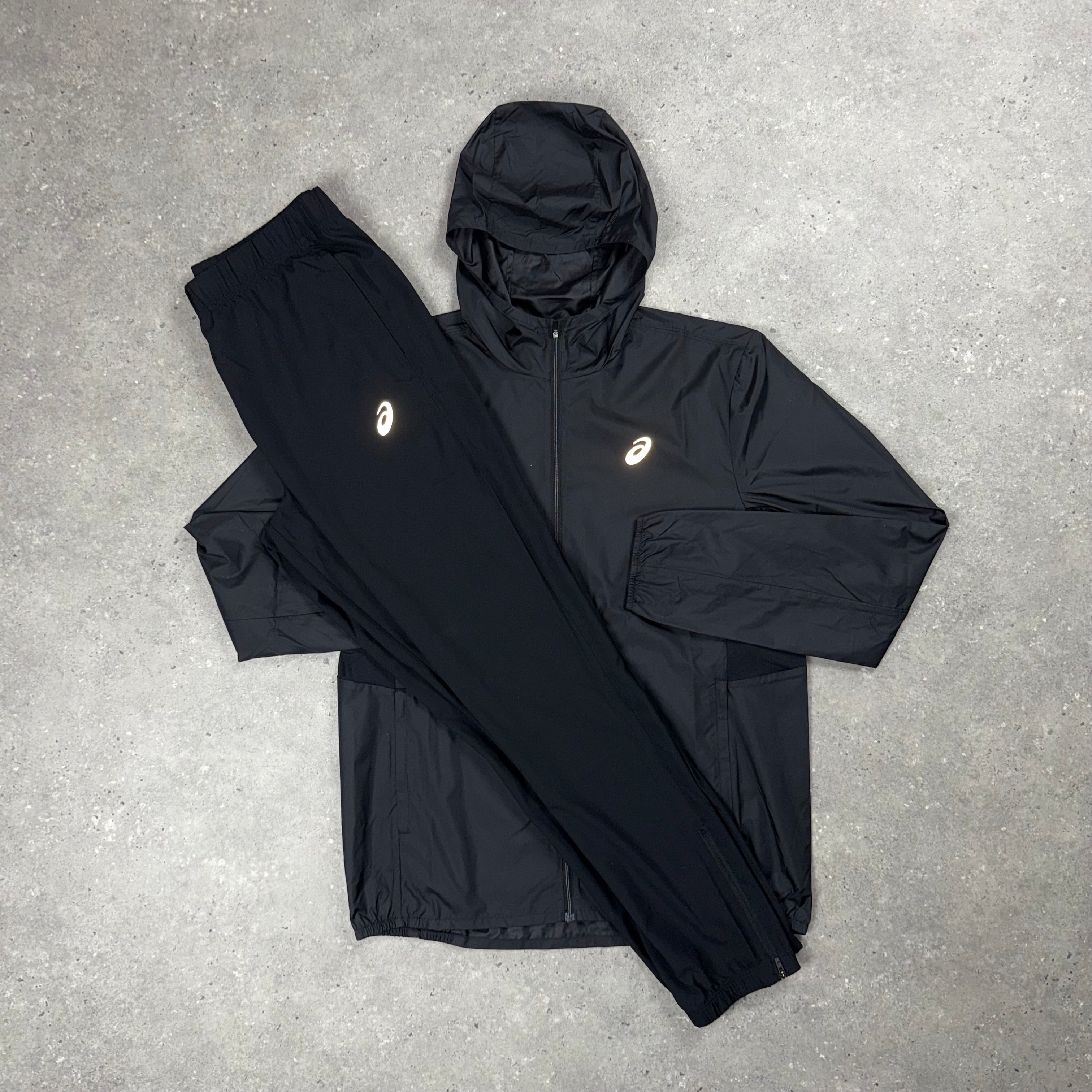 ASICS WINDRUNNER SET - BLACK