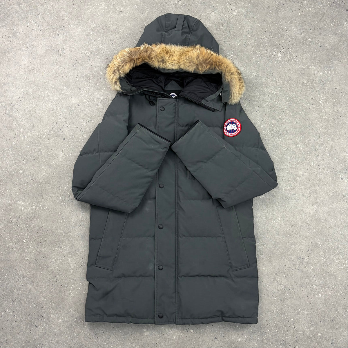 CANADA GOOSE CARSON PARKA GREY  - (M)