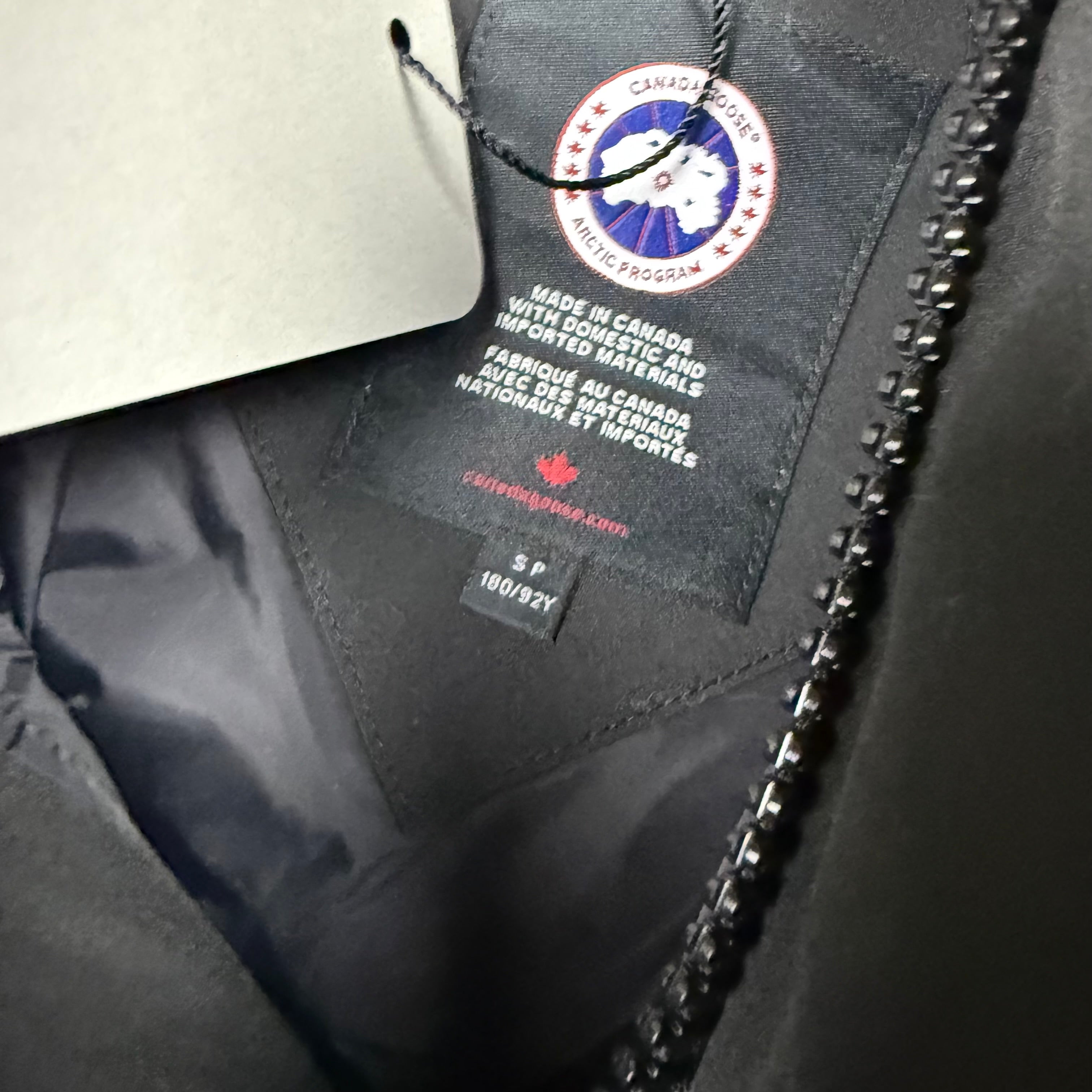 CANADA GOOSE CARSON PARKA BLACK  - (S)