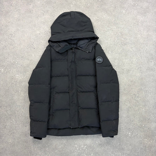 CANADA GOOSE MACMILLAN PARKA BLACK - (M)