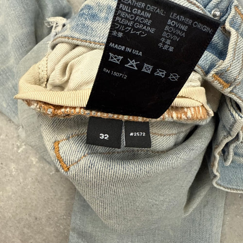 AMIRI MX1 JEANS LIGHT BLUE WASH - (32”)
