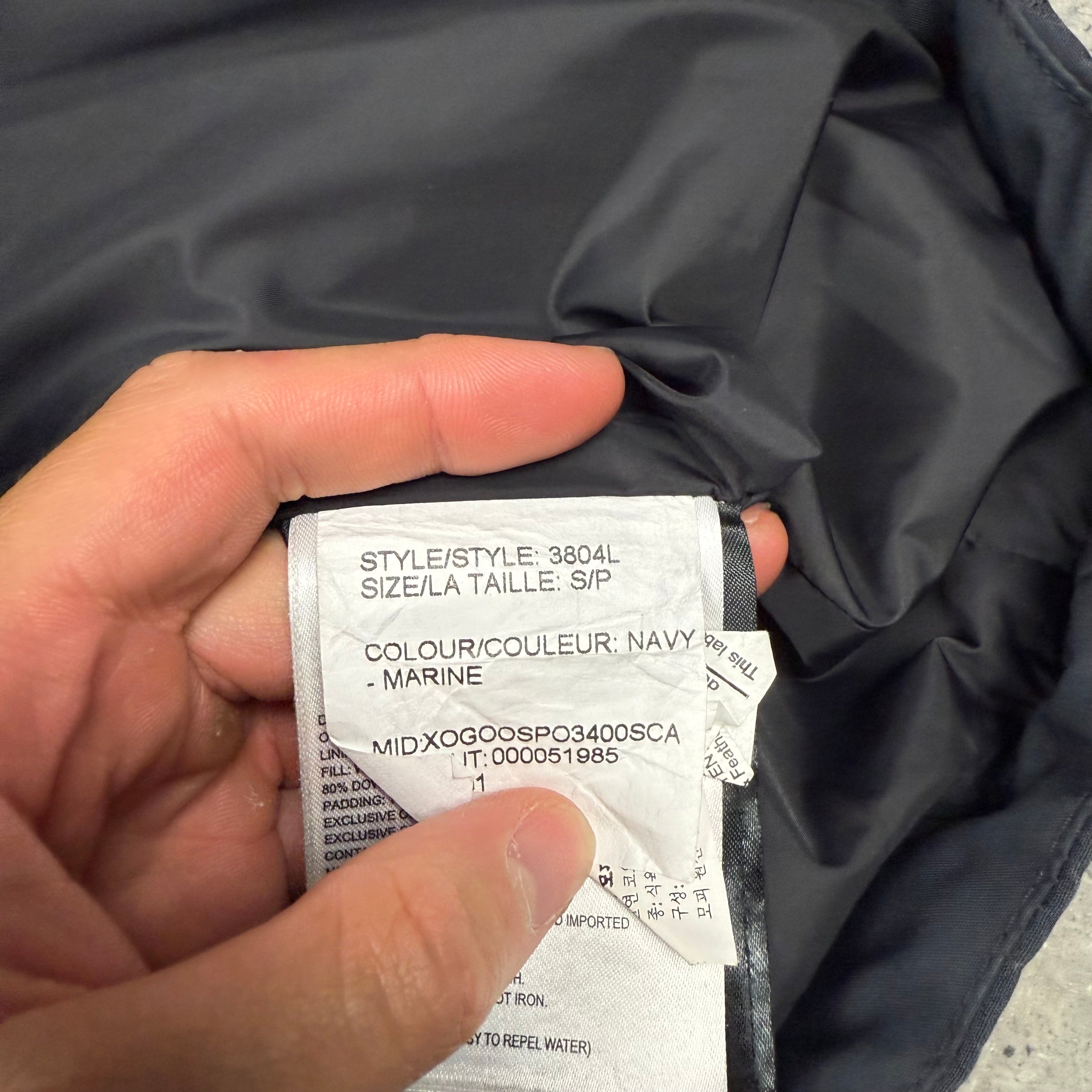 CANADA GOOSE WOMEN’S CHELSEA PARKA NAVY - (S)