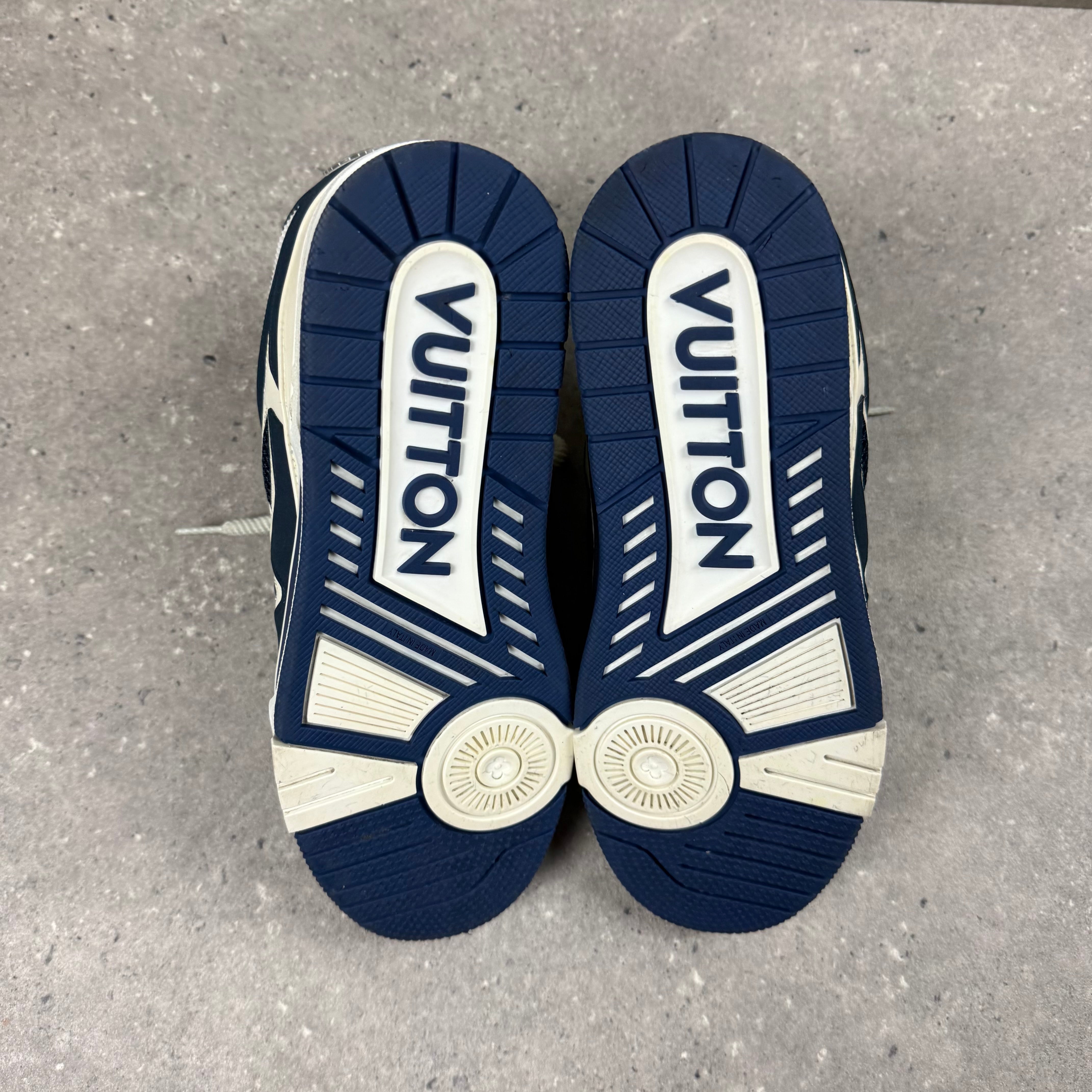LOUIS VUITTON NAVY SKATES - EU 43 (FITS UK 10)