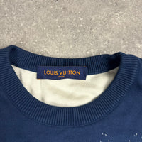 LOUIS VUITTON GRADIENT JUMPER NAVY - (XS)