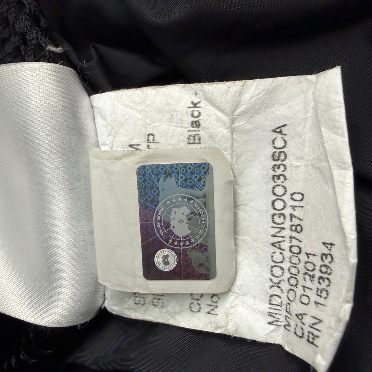 CANADA GOOSE WYNDHAM PARKA BLACK - (XS)