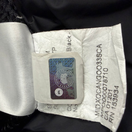 CANADA GOOSE WYNDHAM PARKA BLACK - (XS)