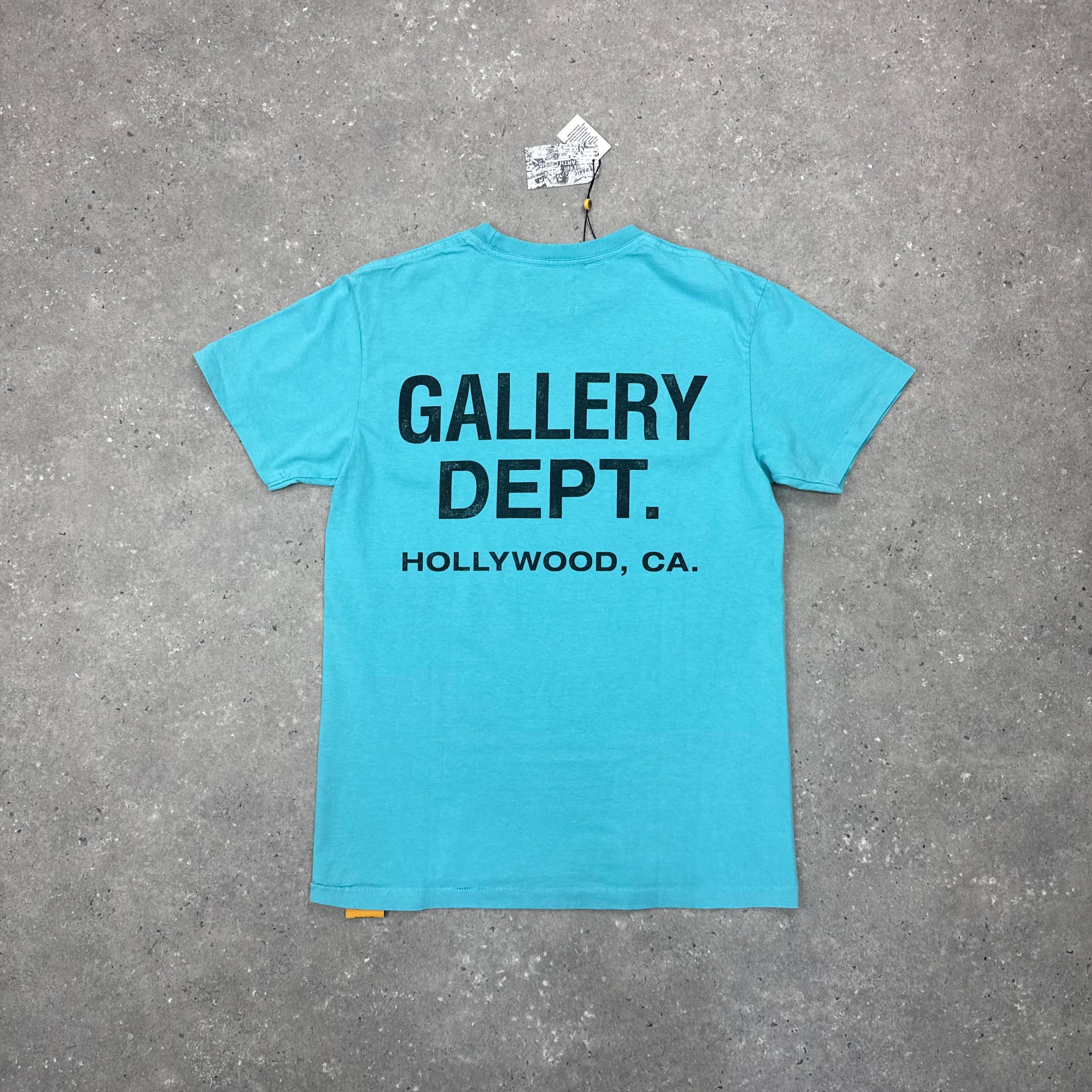 GALLERY DEPT HOLLYWOOD T-SHIRT - BLUE
