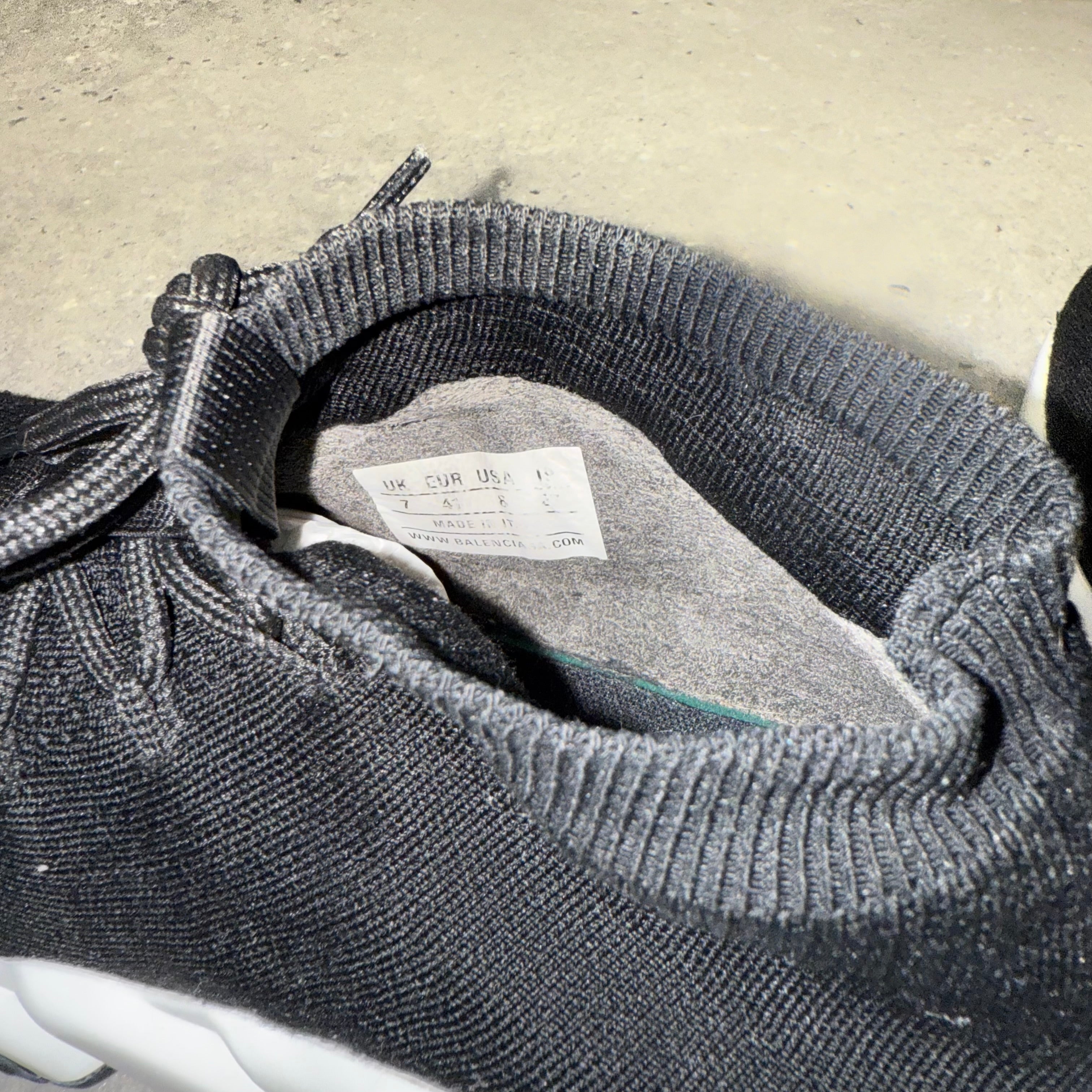 BALENCIAGA SPEED LACE RUNNERS - EU41 (FIT UK 8)