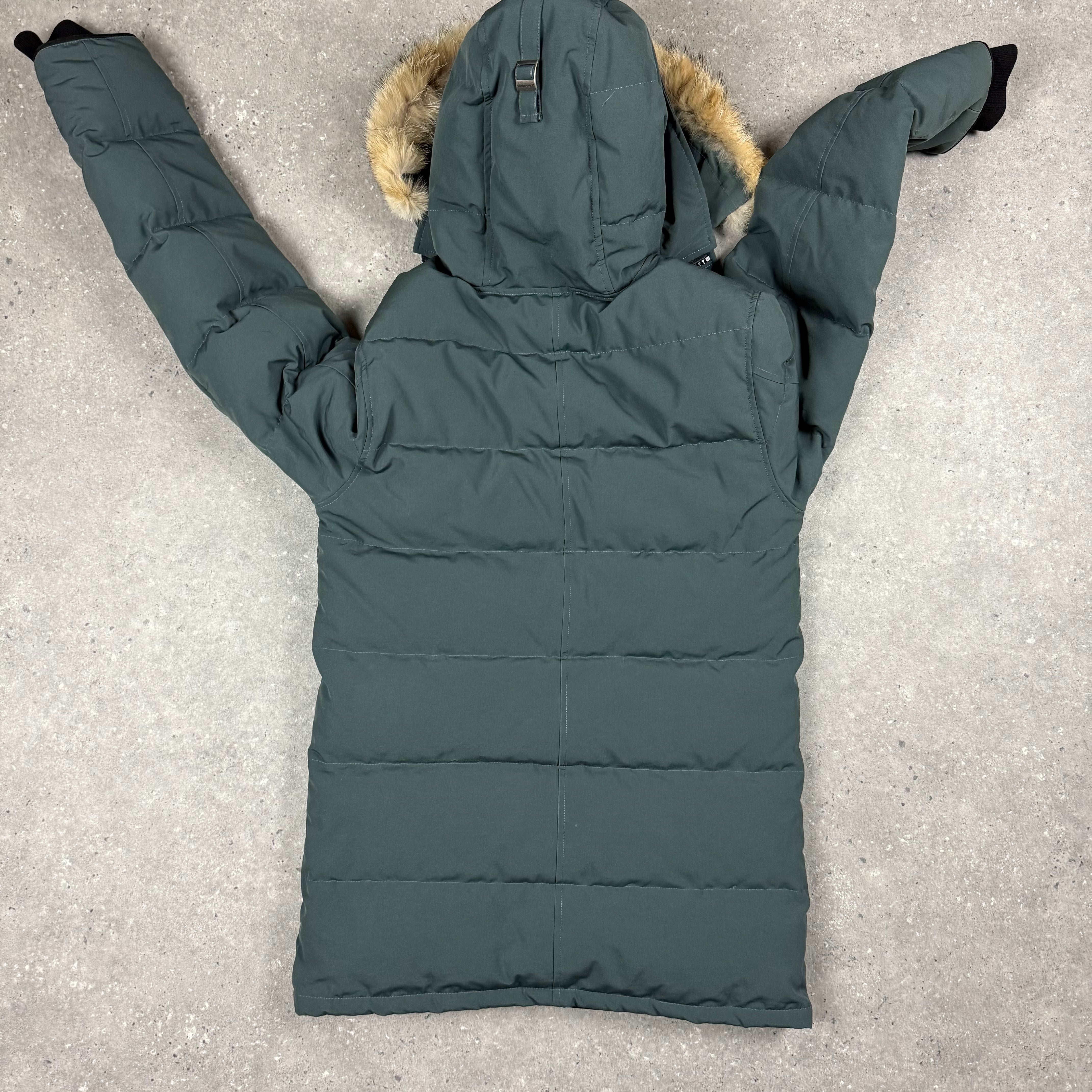 CANADA GOOSE CARSON PARKA SLATE GREEN  - (S)