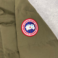 CANADA GOOSE CARSON PARKA MILITARY GREEN  - (S)