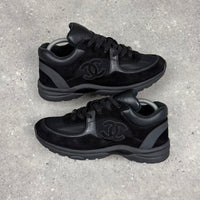 CHANEL RUNNERS BLACK -  (EU40.5 / UK6.5)