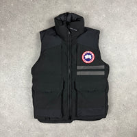 CANADA GOOSE GILET BLACK - (M)