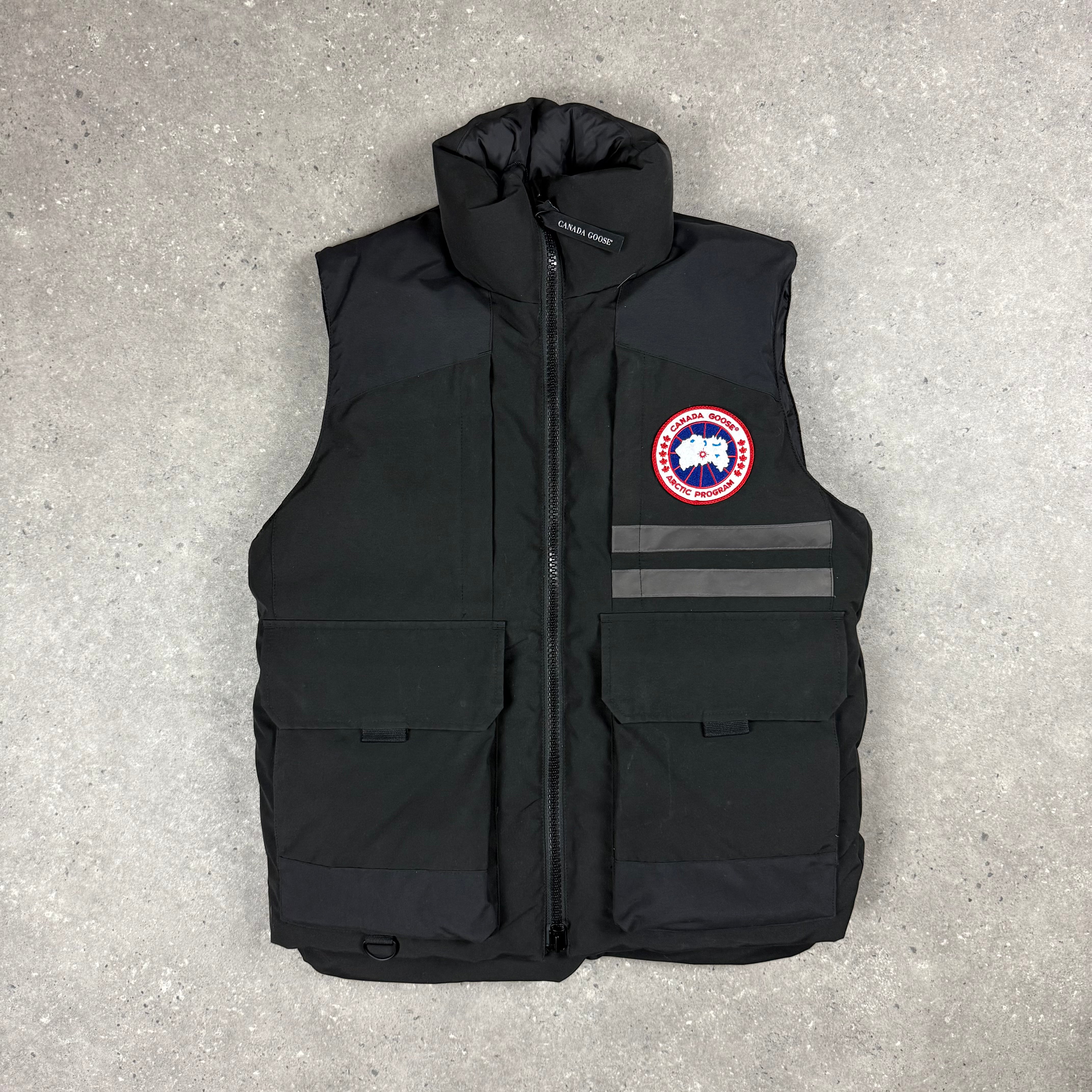 CANADA GOOSE GILET BLACK - (M)