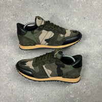 VALENTINO ROCKRUNNER KHAKI - (EU42 / UK8)