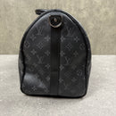 LOUIS VUITTON KEEPALL 45 DUFFLE BAG - BLACK ECLIPSE