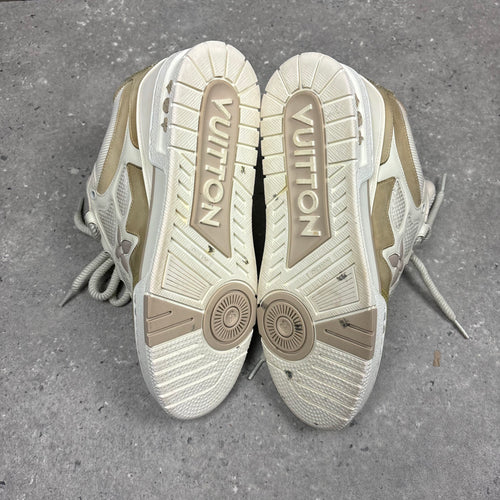 LOUIS VUITTON SKATES BEIGE - EU42 ( FITS UK 9 )