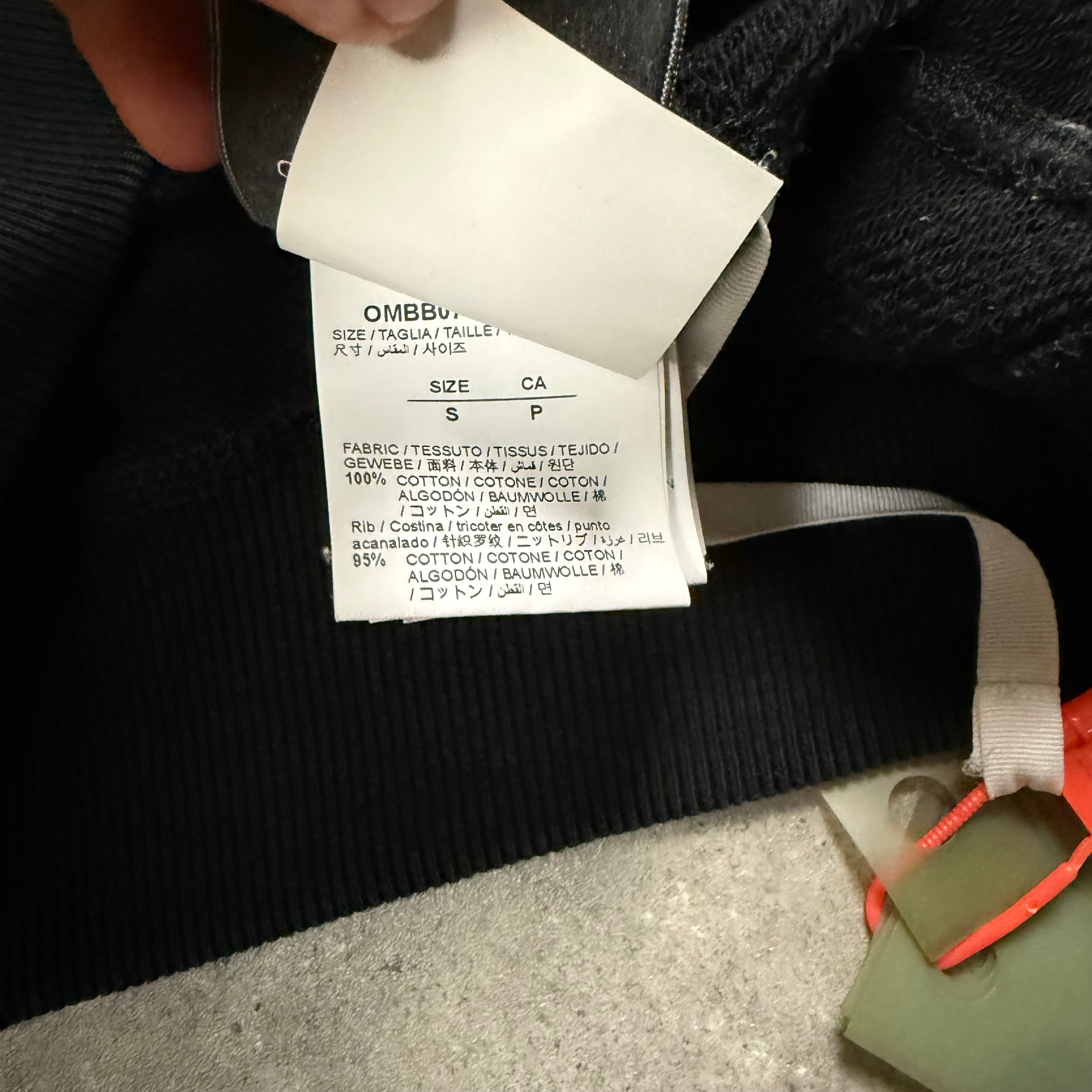 OFF WHITE HOODIE - (S)