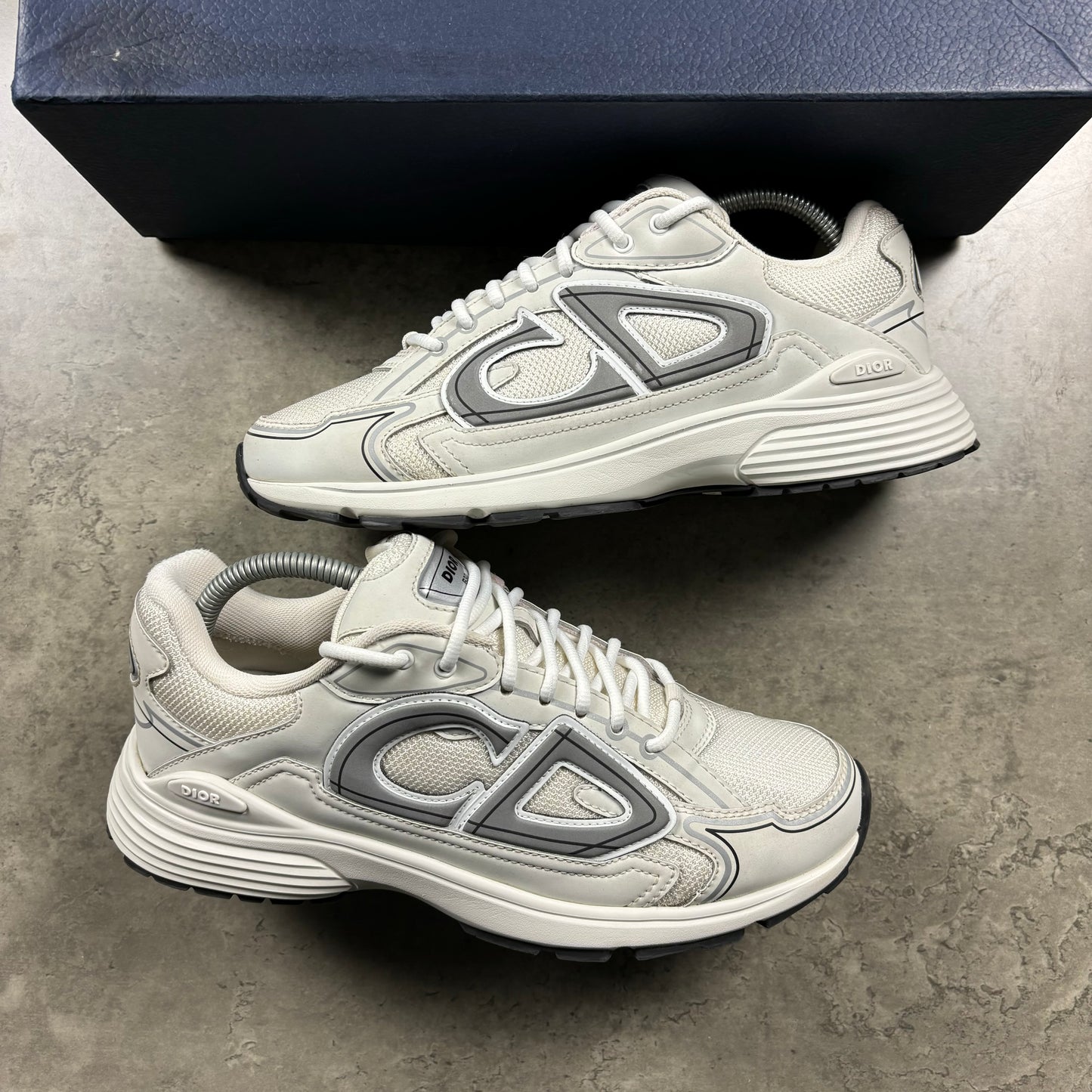 DIOR B30 TRAINERS - WHITE (FITS 7.5)