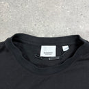 BURBERRY LOGO T-SHIRT BLACK - (M)