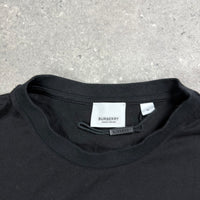 BURBERRY LOGO T-SHIRT BLACK - (M)