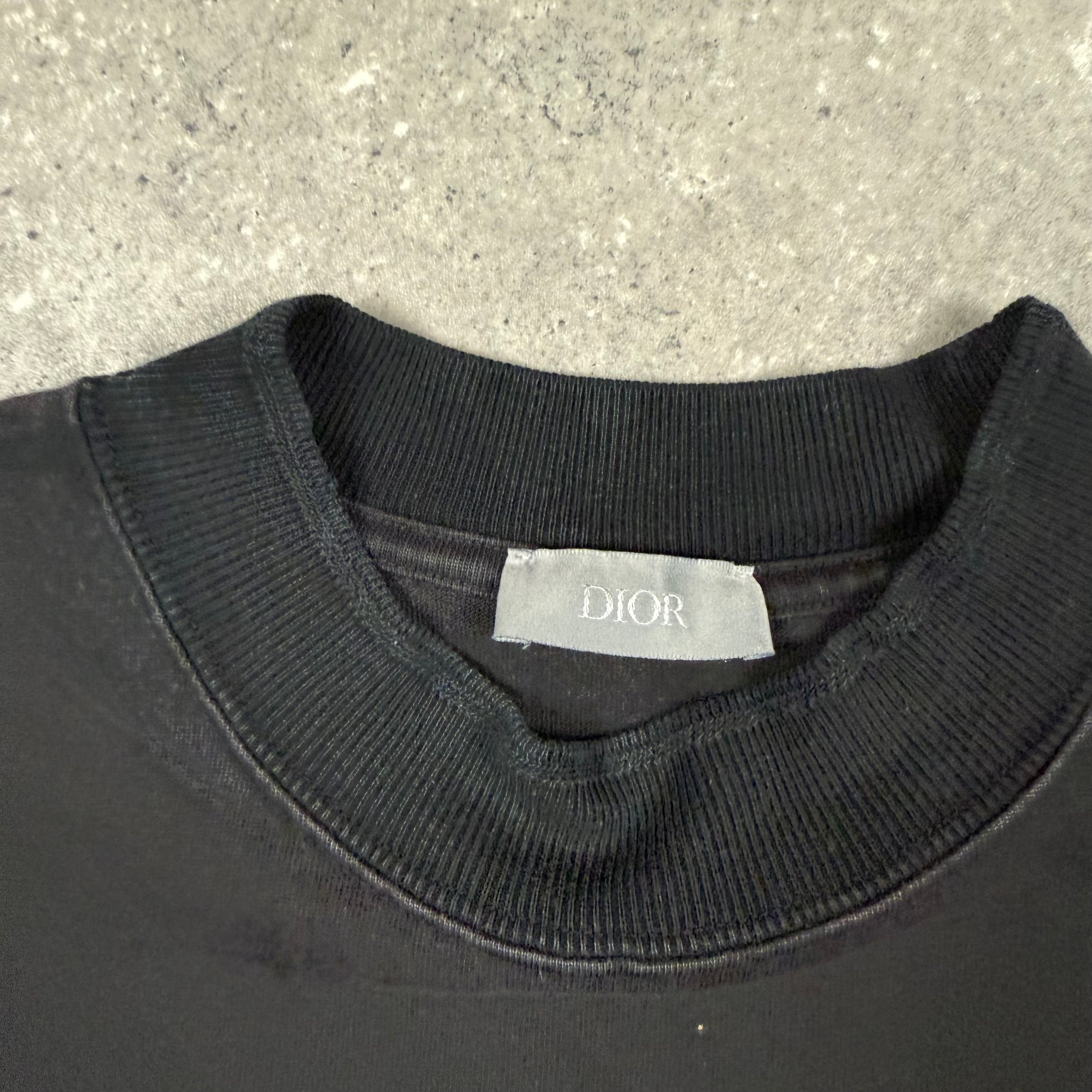 DIOR KENNY T-SHIRT BLACK - (M)