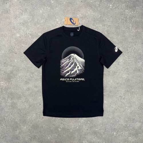 ASICS FUJITRAIL T-SHIRT & SHORT SET - BLACK