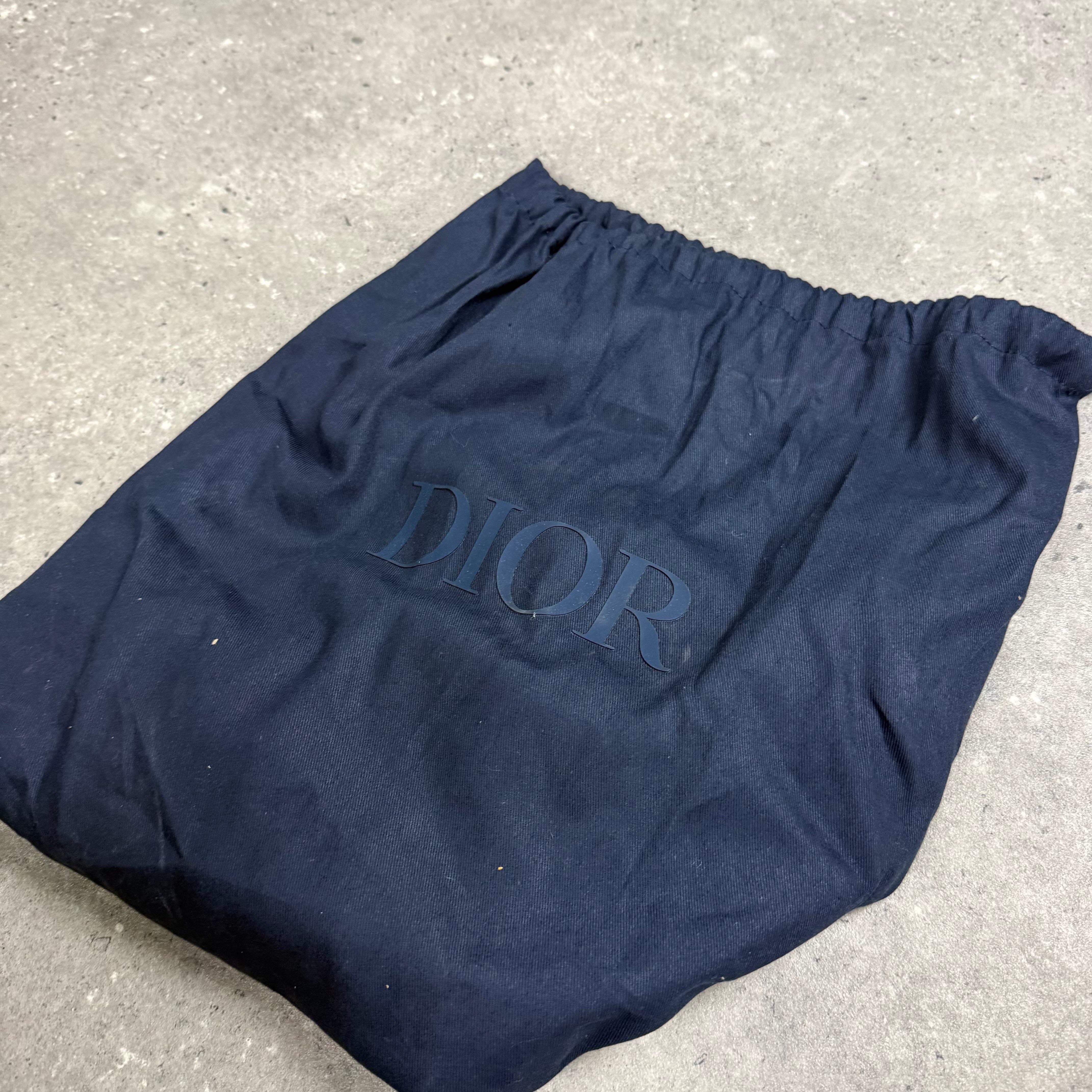 DIOR DIAMOND MESSENGER BAG - GREY