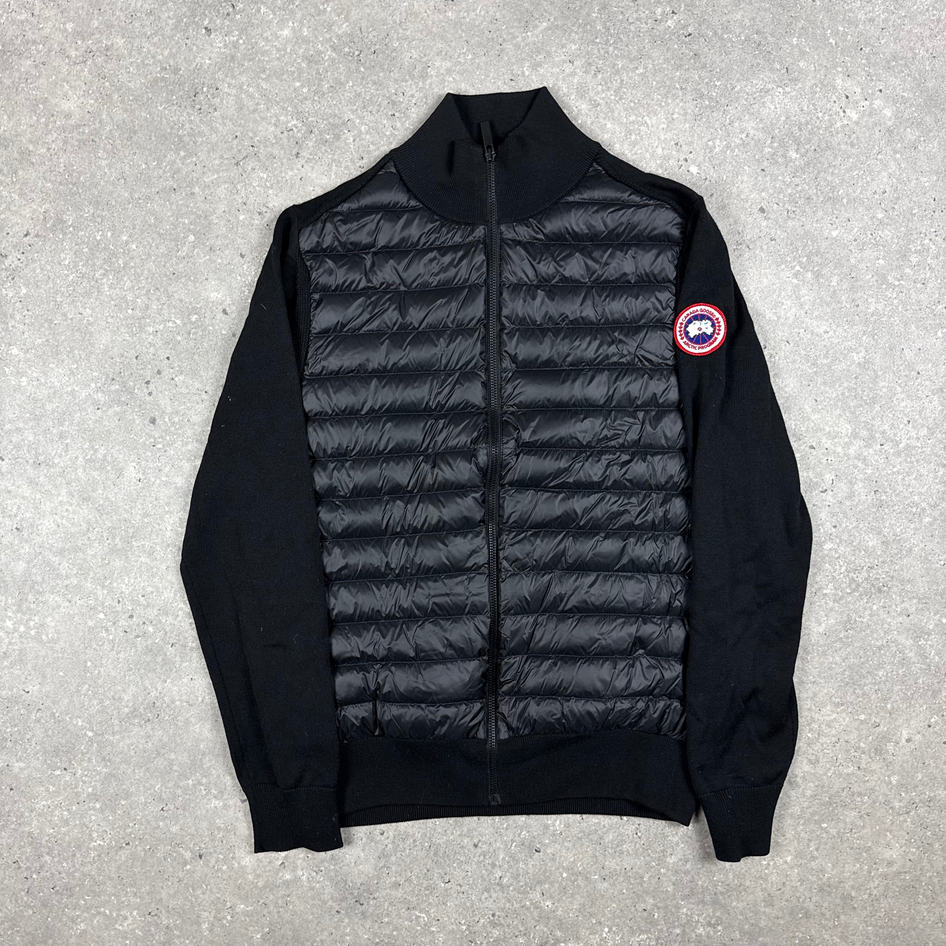 CANADA GOOSE KNITTED JACKET BLACK - (S)