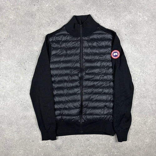 CANADA GOOSE KNITTED JACKET BLACK - (S)