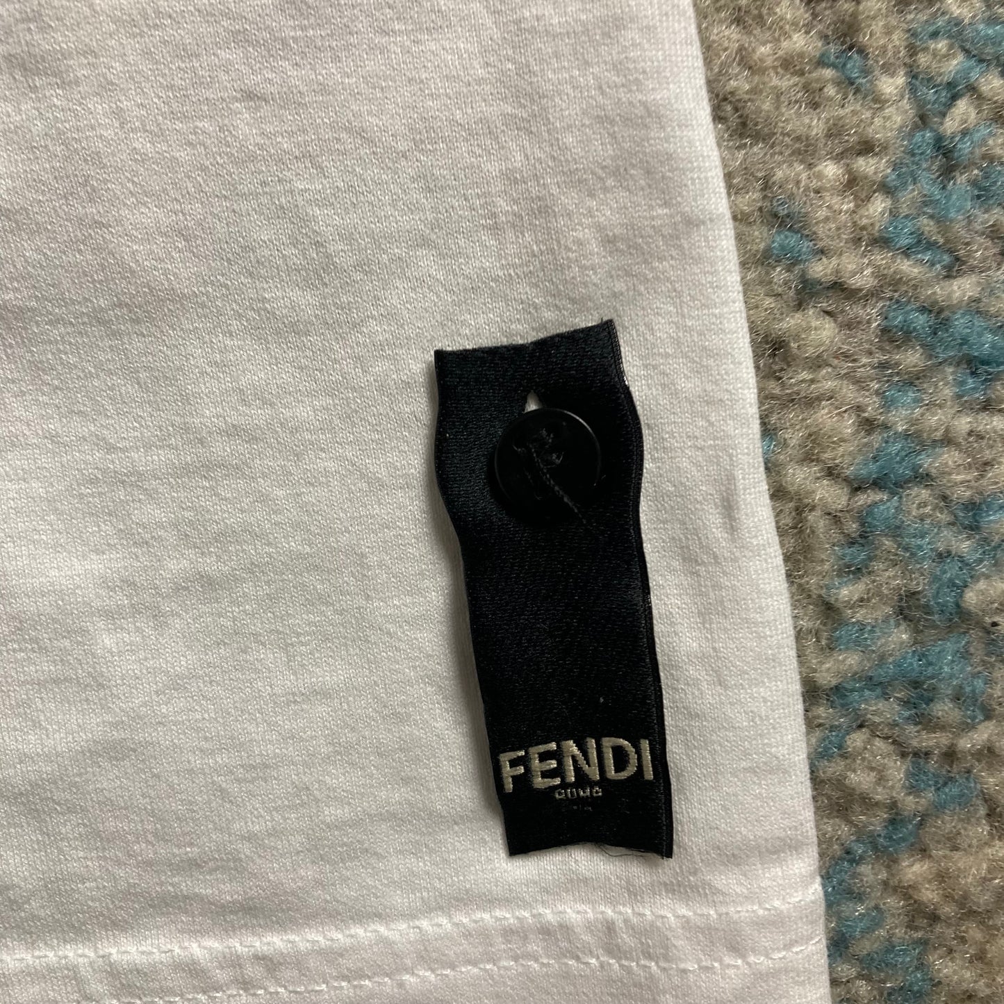 FENDI BUG EYE TEE - WHITE (FITS S)