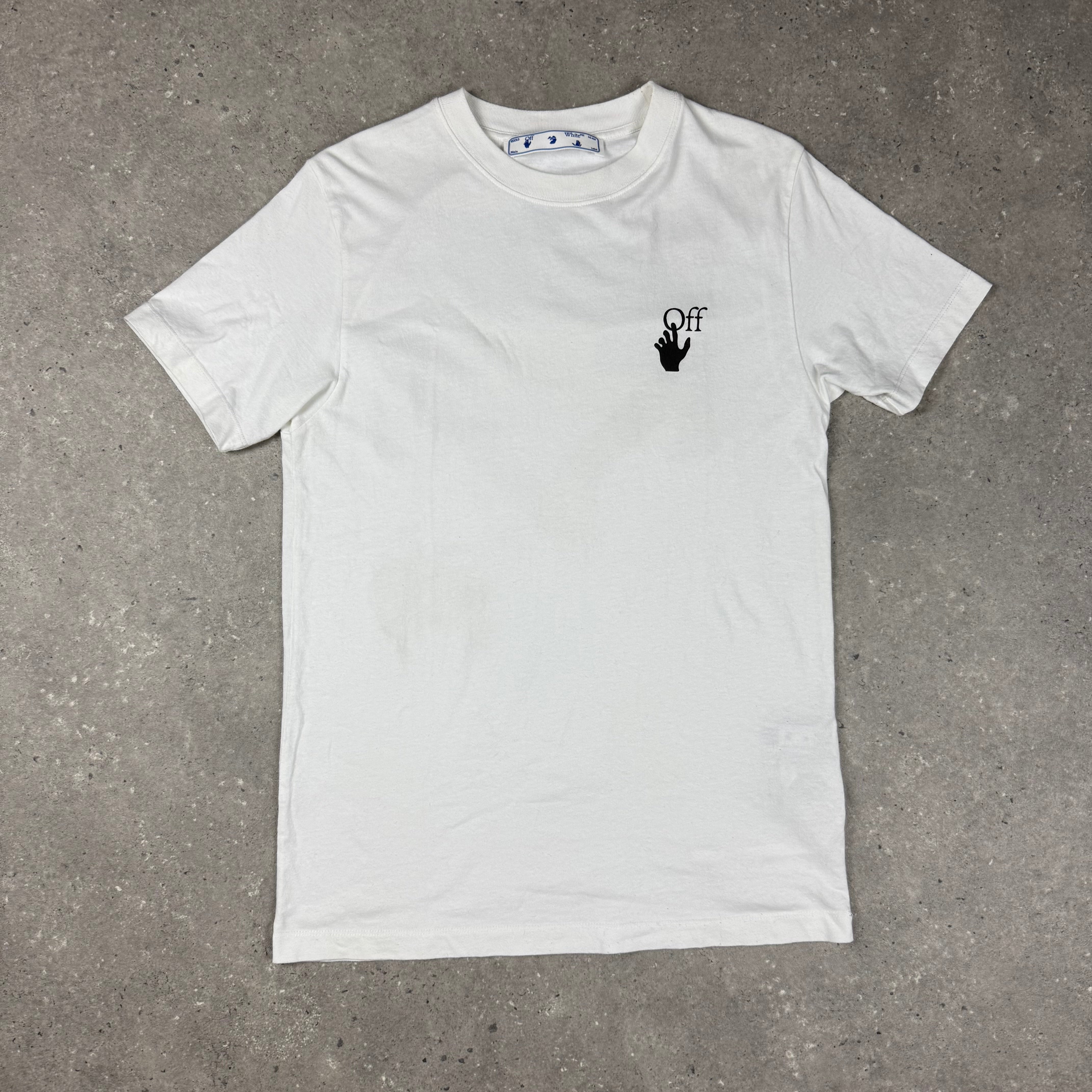 OFF WHITE T-SHIRT WHITE - (S)