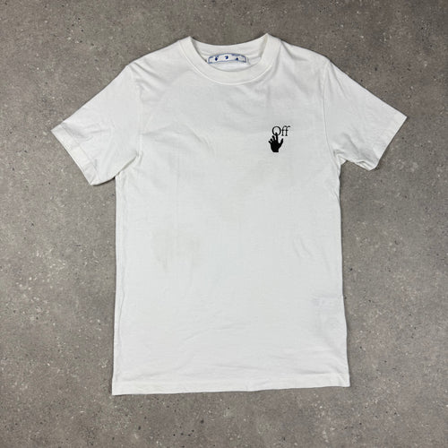 OFF WHITE T-SHIRT WHITE - (S)